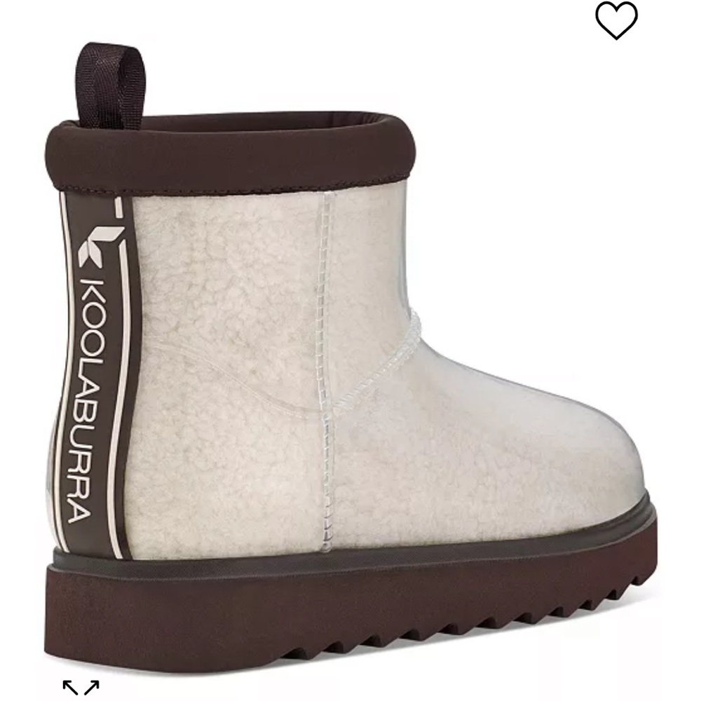 Waterproof Clear booties from Koolaburra by UGG.